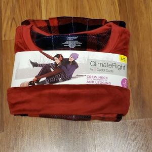 Cuddl Duds fleece 2 piece set